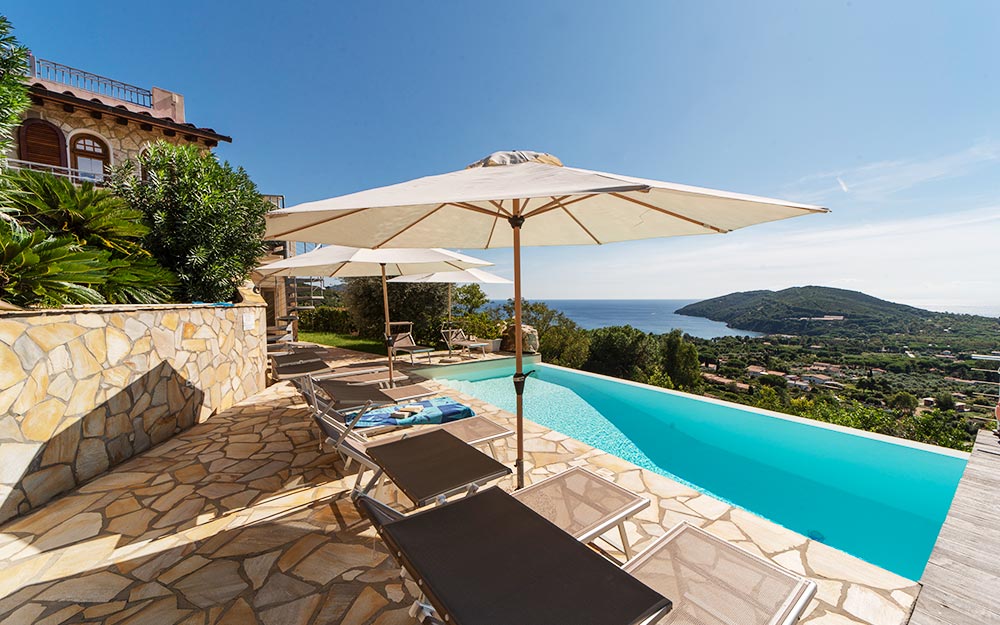 Villa con piscina a Lacona